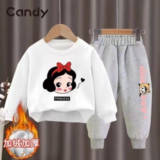 Candy Kids Candy เสื้อกันหนาวเด็ก เสื้อผ้าเด็ก ชุดเด็ก สไตล์เกาหลี นุ่ม และสบาย Chic สบาย ทันสมัย High quality CK220071 36Z230909