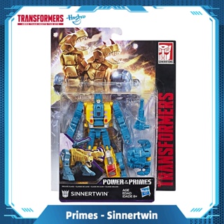 Hasbro Transformers Generations Power of the Primes Deluxe Class Sinnertwin Gift Toys E1133