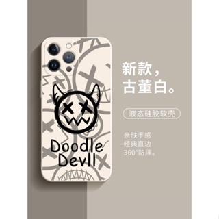 Demon mobile phone shell เคสไอโฟน iPhone 11 14 pro max 8 Plus case X Xr Xs Max Se 2020 cover 14 7 Plus เคส iPhone 13 12