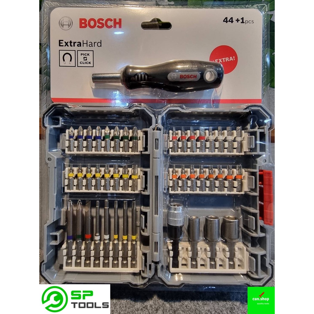 BOSCH 45piece ชุดดอกไขควง Customisable Screwdriver Bit Set รหัสสินค้า
