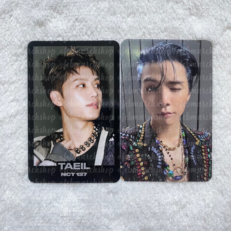 พร้อมส่ง nct 127 2 baddies random trading card set a ver b ver แจฮ