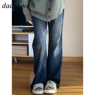 DaDulove💕 New Retro Washed Jeans Loose High Waist Niche Wide Leg Pants Fashion plus Size Womens Clothing