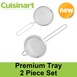Cuisinart CTG-00-2MSKR Premium Tray 2 Piece Set Stainless Steel Korea