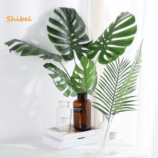 HOT_ 1 PC Nordic ปลอม Monstera Leaf Plant Home Office ตกแต่ง PROP