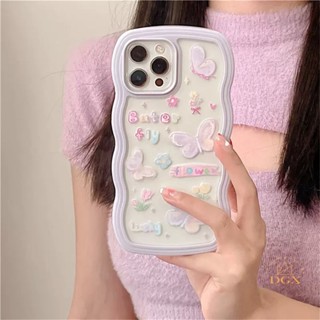 เคสโทรศัพท์มือถือ TPU ลายดอกไม้ ผีเสื้อ สําหรับ OPPO A57 2022 A15 A15S A16 A16K A54 A53 A12 A5S A7 A3S A11k A31 A52 A92 A94 A93 A37 F9 A1K A76 DGX