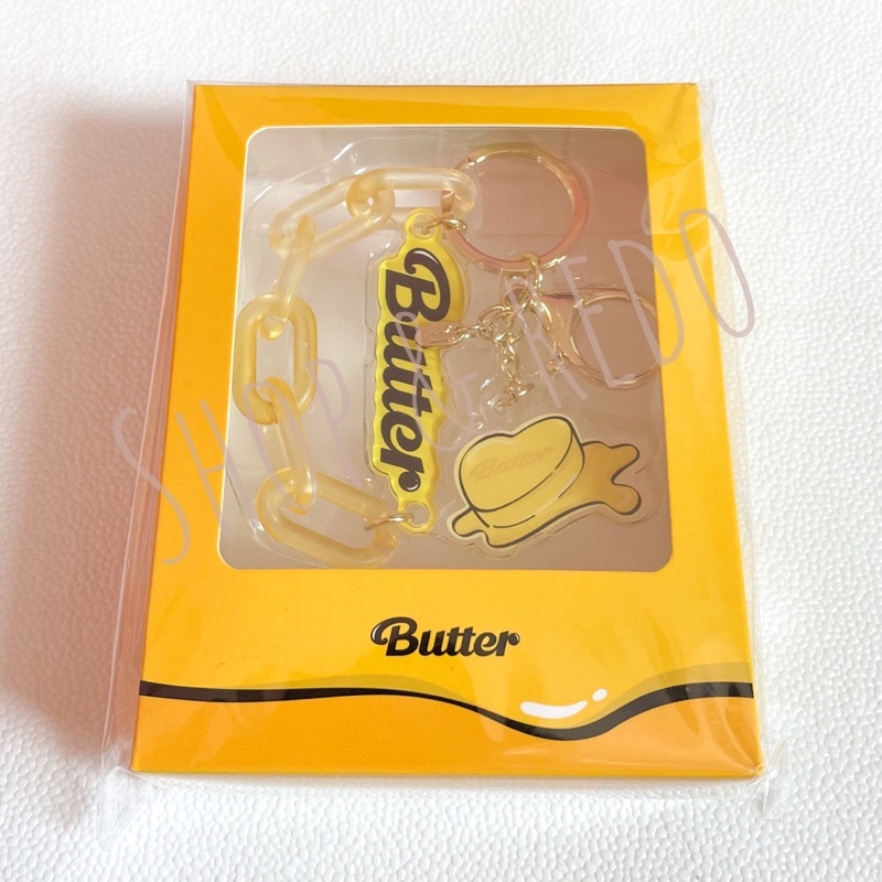 BTS พวงกุญแจ Butter Keyring (Official Merch จากวีเวิส) พร้อมส่ง ...