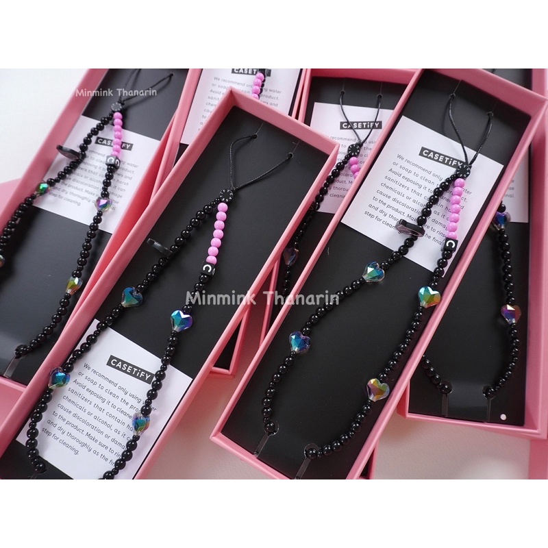 blackpink-phone-charm-สายคล้องมือถือ-สี-black-พร้อมส่ง