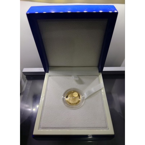 เหรียญทองคำขัดเงา-ทอง-99-9-เหรียญ-2000-บาท-ที่ระลึก-ช้างไทย-ช้างแม่ลูก-พระรูป-ร9-พร้อมกล่องเดิม-เหรียญหายาก-ปี-2558