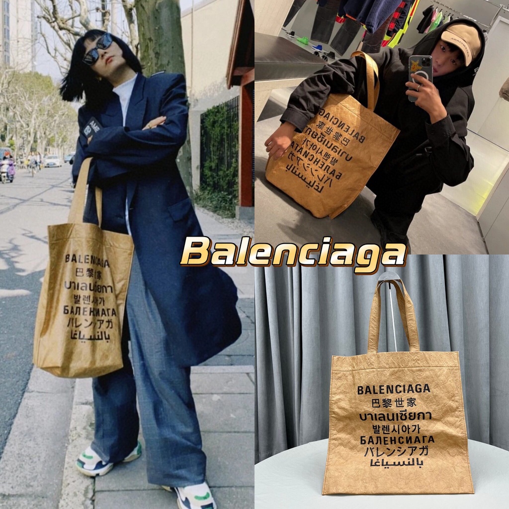 พรี-ราคา5300-balenciaga-tote-92764-กระเป๋าหิ้ว-แบรนด์เนน-หนังแท้-กระเป๋าสะพายข้าง