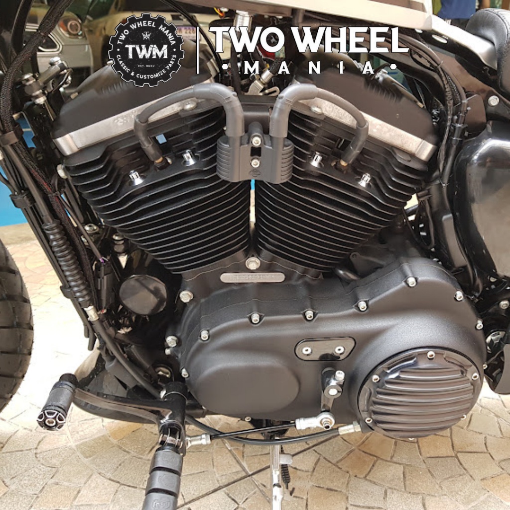 ชุดยกถัง/ย้ายคอล์ยแต่ง + สายหัวเทียนแต่ง Screamin Eagle : Tank Riser ...