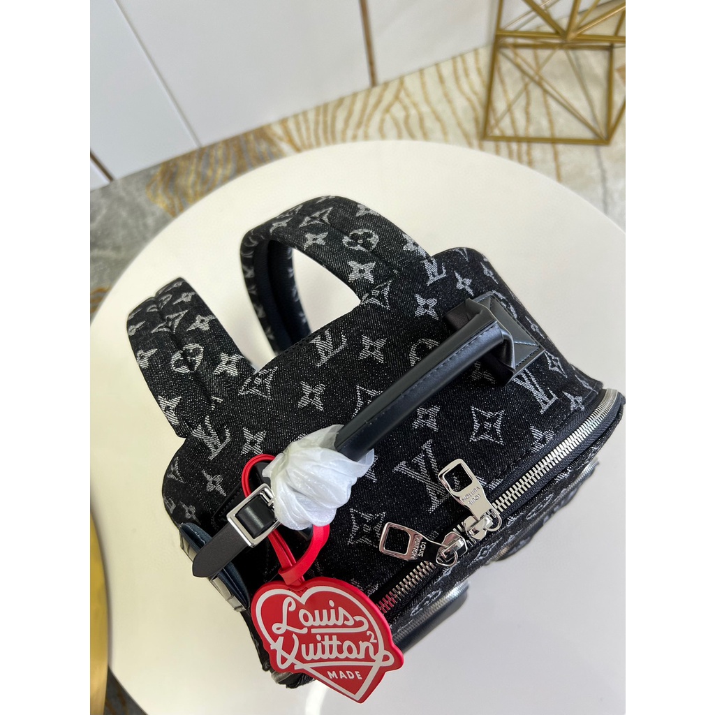 พรี-ราคา9600-lv-louis-vuitton-multipocket-m45973-หนังวัว-denimกระเป๋าเป้-30-40-15-5