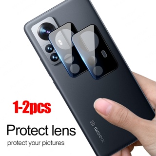 ฟิล์มกระจกนิรภัยกันรอยหน้าจอ เลนส์กล้อง 3D 1-2 ชิ้น สําหรับ Xiaomi 12T 12 12s Pro 12X Xiomi Mi 12spro 12Pro