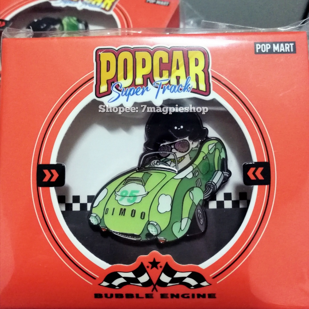 พร้อมส่ง-เข็มกลัด-dimoo-fast-track-popcar-super-track-series-pin-badge-bunny-school-series-แท้-pop-mart-popmart