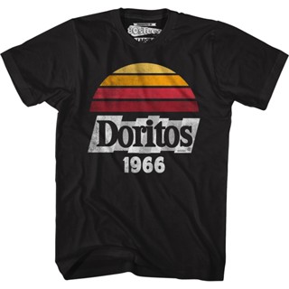 Retro 1966 Stripes Doritos T-Shirt เสื้อยีด เสื้อยืดผู้ชาย เสื้อโอเวอร์ไซ