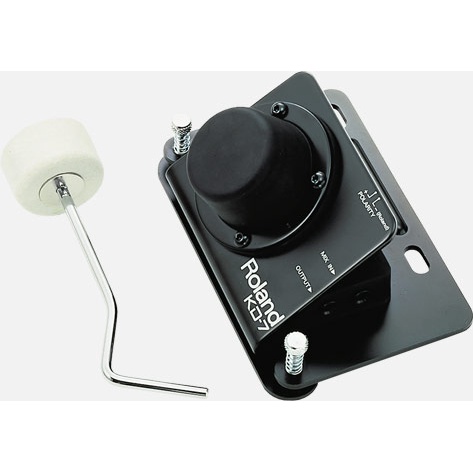 roland-kd-7-kick-trigger-unit-แป้นกระเดื่องกลองไฟฟ้า-พร้อมหัวกระเดื่อง-และสายเคเบิ้ล