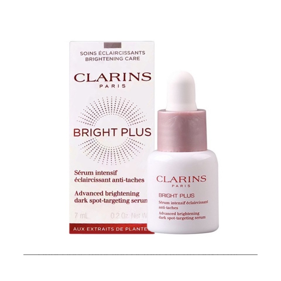 Clarins Bright Plus Advanced Brightening Dark Spot-Targeting Serum 7ml ...