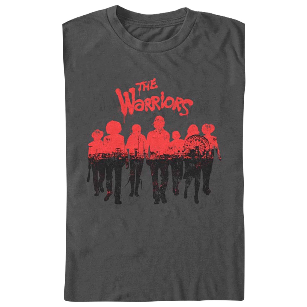 silhouettes-the-warriors-t-shirt-เสื้อครอปสายฝอ-เสื้อวินเทจชาย