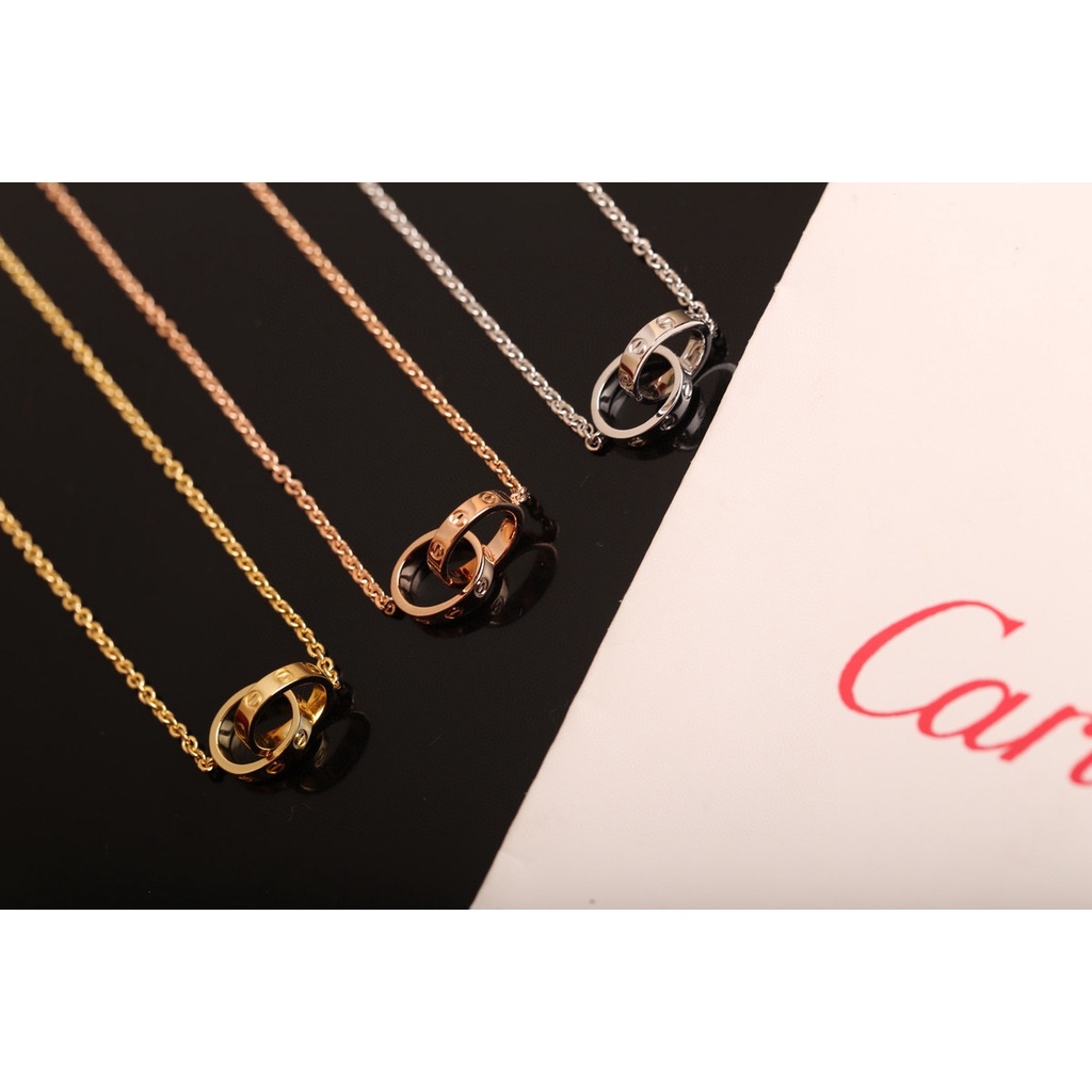 พรี-ราคา2900-cartier-สร้อยคอเพชร