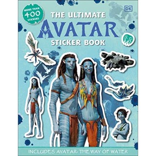 [หนังสือภาษาอังกฤษ]​ The Ultimate Avatar Sticker Book The Way of Water english art of visual dictionary movie stickers