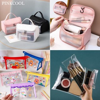 Pinkcool al กระเป๋าเครื่องสําอาง กระเป๋าออแกไนเซอร์ แบบพกพา สําหรับผู้หญิง ขายดี