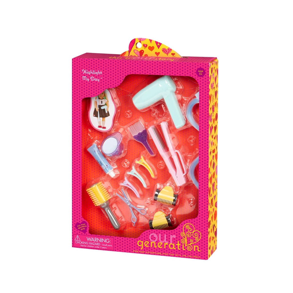 Brancard Pour Poupée Our Generation - Accessoire 46 Cm - Jeu D'Imitaion Pour Enfants Dès 3 Ans