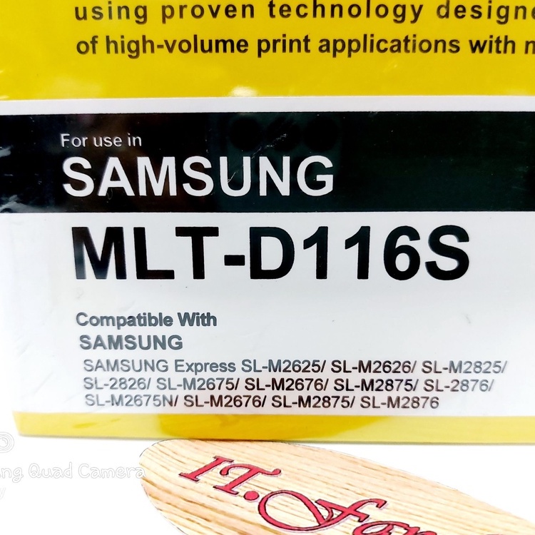 ตลับหมึกเลเซอร์คุณภาพสูงสำหรับครื่องพิมพ์-laser-samsung-mlt-d116s-comax-ออกใบกำกับภาษีได้