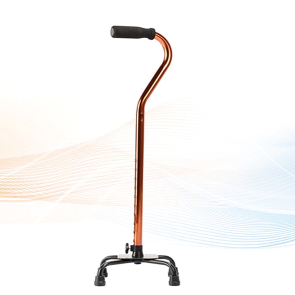1-cane-straight-bronze-practical-four-leg-aluminium-alloy-cane-tool-walking-for-men-patients
