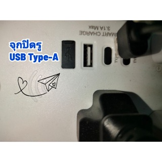 ภาพขนาดย่อของภาพหน้าปกสินค้าจุกอุดรู USB Type-A ฝาครอบรูusb ตัวเมีย USB Computer จากร้าน ks4289 บน Shopee