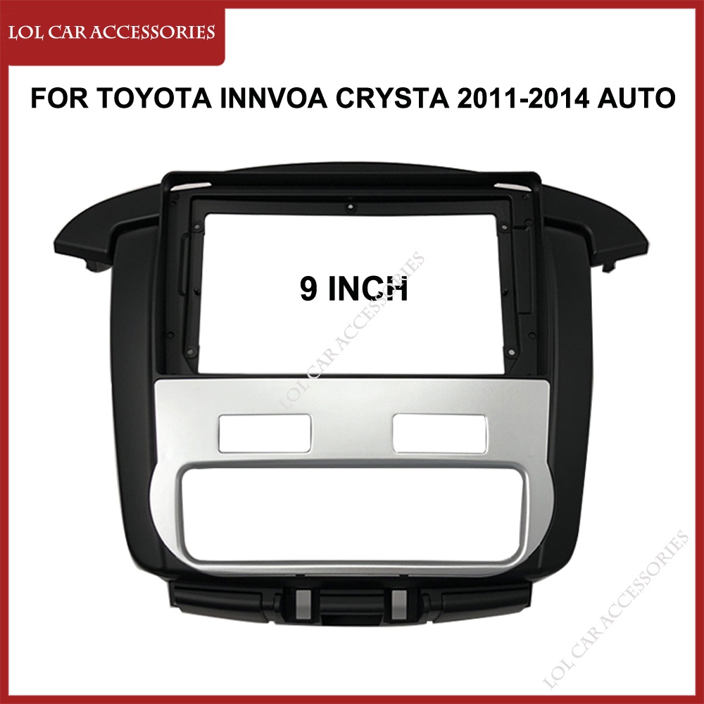 เคสกรอบเครื่องเล่น-mp5-วิทยุ-auto-android-mp5-9-นิ้ว-สําหรับ-toyota-innvoa-crysta-2011-2014