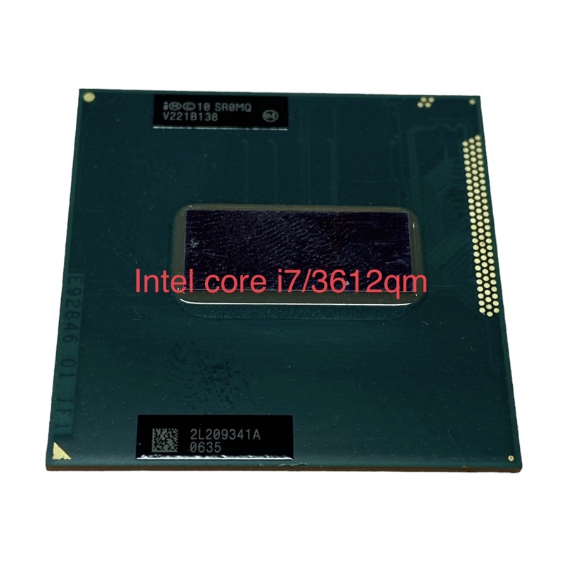 Cpu intel i7 3612qm สำหรับเครื่องโน๊ตบุ๊ค สินค้ามือสอง | Shopee Thailand