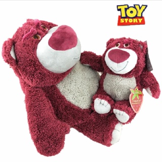 35cm TOY STORY Original Lotso Strawberry Bear Stuffed Bear Super Soft Toys for Kids with Strawberry smell