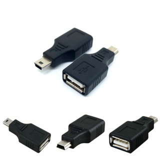 OTG USB  Female to mini 5 pin Black(สินค้ามีพร้อมส่ง)