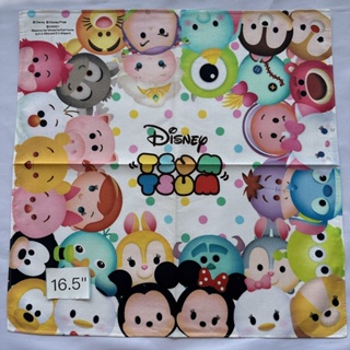 Disney Tsum Tsum ผ้าเช็ดหน้า ดิสนีย์ ซูม ซูม