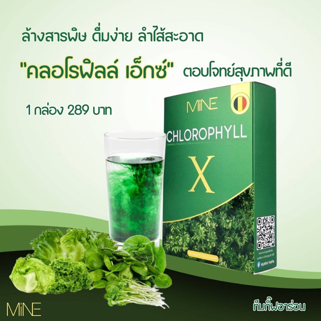 คลอโรฟิลล์เอ็กซ์-chlorophyll-x-คลอโรฟิลล์มายมิ้น-เข้มข้น-100