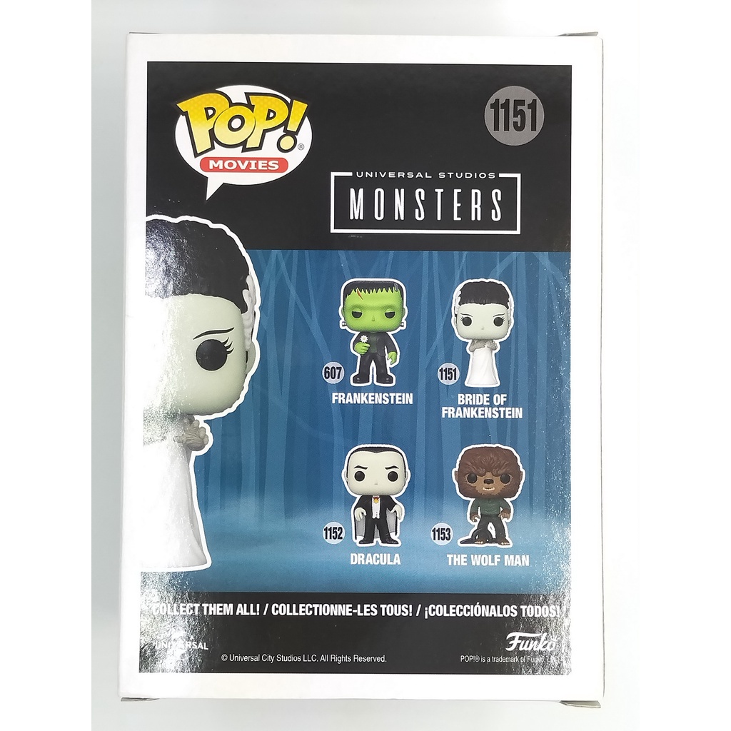 funko-pop-universal-studios-monsters-bride-of-frankenstein-1151-กล่องมีตำหนินิดหน่อย