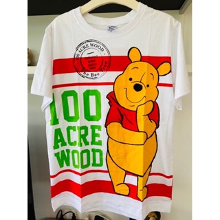 เสื้อยืดลิขสิทธิ์แท้ ไซส์ใหญ่ หมีพูห์ Pooh ไซส์FF