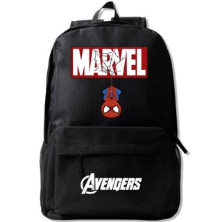 ☃ ✺♀┅Marvel Spider-Man Far From Home 3 Peripheral Avengers School Bag Backpack Iron Man Captain America