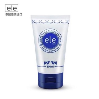 ele tujaa® Milky Daily Cleansing Foam (100ml) โฟมล้างหน้า ของแท้ 100%