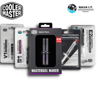 ภาพหน้าปกสินค้า(กรุงเทพฯ ด่วน 1 ชั่วโมง) ซิลิโคน COOLER MASTER Thermal Compound E1/E2 HTK-002-U1 IC-VALUE V1 MasterGel Maker Flat Sy... ที่เกี่ยวข้อง