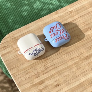 [Pre-order] collagevacance — Peace&amp;Love*Club Airpods Case