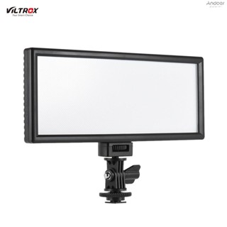 Viltrox L132B Professional Ultra-thin LED Video Light Photography Fill Light Adjustable Brightness Max Brightness 1082LM 5400K CRI95+ for    Panasonic DSLR Camera and