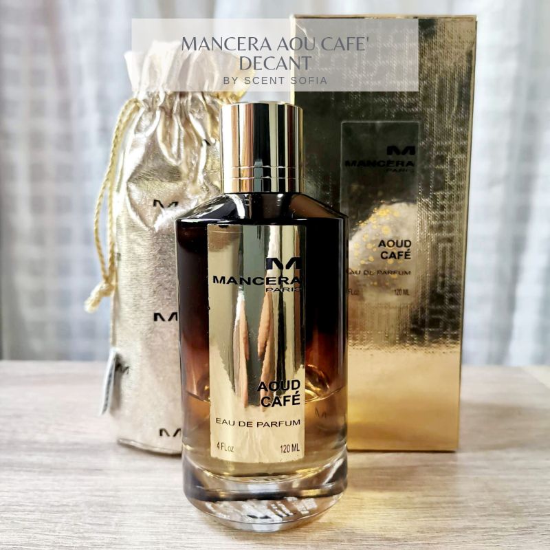 ภาพหน้าปกสินค้าMancera Paris Aoud Cafe' นํ้าหอมแท้แบ่งขาย