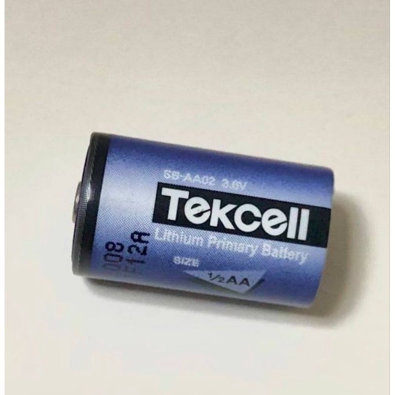 Pile Tekcell 3.6V 1200 MAh ER14250 (1/2AA) Avec Connecteur - Pour Applications Spécifiques, Alarmes, Compteurs