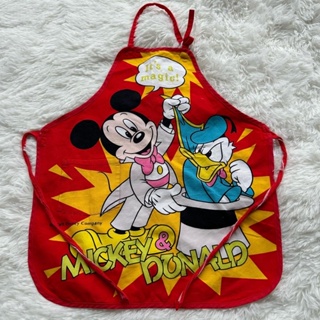 Mickey mouse ผ้ากันเปื้อนเด็ก มิกกี้เม้าส์ ญี่ปุ่น