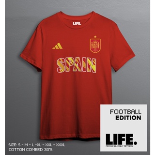 KATUN Spanish T-Shirt Spain World Cup Latest Model Fans Supporter FIFA World Cup Qatar 2022, Replacement Jersey KW Grade