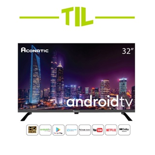 ภาพขนาดย่อของภาพหน้าปกสินค้าAconatic LED Android TV HD แอลอีดี แอนดรอย ทีวี ขนาด 32 นิ้ว รุ่น 32HS600AN (รับประกัน 3 ปี) จากร้าน til.official บน Shopee
