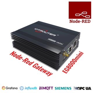 IoT Gateway EG8000mini Customized Logic programming by Node-Red