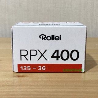 สินค้า ฟิล์มขาวดำ Rollei RPX 400 35mm 36exp 135-36 ฟิล์มถ่ายรูป ฟิล์ม 135 black and white Film