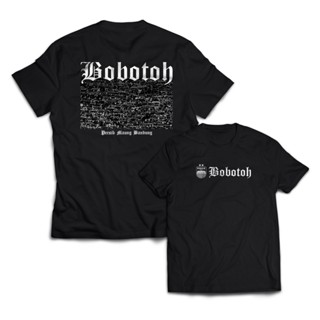เสื้อยืดโอเวอร์ไซส์เสื้อยืด ผ้าฝ้าย พิมพ์ลาย BOBOTOH PERSIB Bandung 30s สําหรับผู้ชายS-3XL