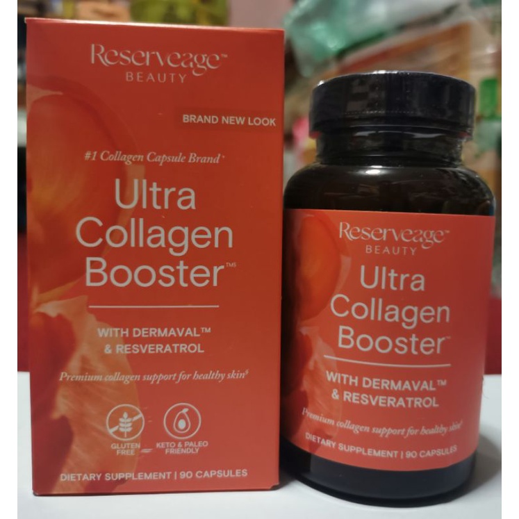 Reserveage Ultra Collagen Booster With Dermaval&Resveratrol บรรจุ90 ...